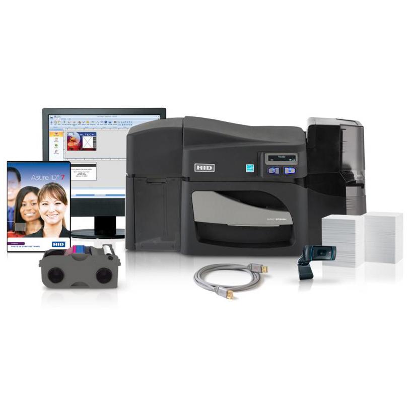  Dual Sided ID Card Printer Systems