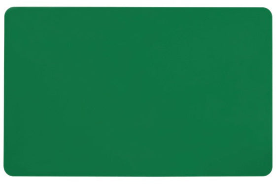 1350-2070 Green PVC ID Card (CR80/Credit Card Size, 2.13" x 3.38")