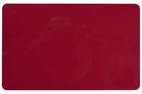 1350-2110 Cranberry PVC ID Card (CR80/Credit Card Size, 2.13" x 3.38")