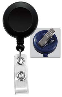  2120-7601 Black Swivel Back Badge reel & belt clip