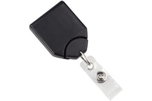  2120-7801 Black B-REEL™ Badge Reel with swivel-clip with teeth