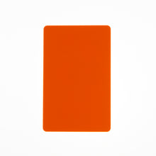  CR80/30 Orange-Colour PVC Cards