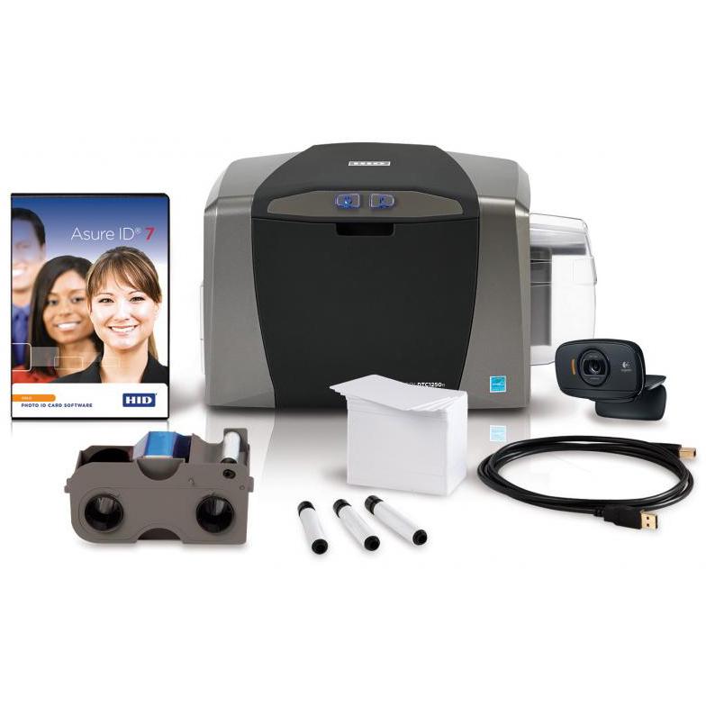  Single Sided ID Card Printer Systems