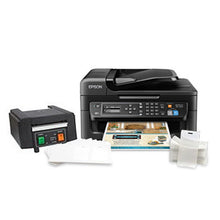  Use this kit to print your own Badge Buddies at home

Kit will create 100 vertical Badge Buddies

Kit also contains an Epson® WorkForce 2630 printer and Pak4 laminator