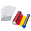 Zebra 106000-10L2 YMCO Colour Ribbon & Dual-Slot Card Kit