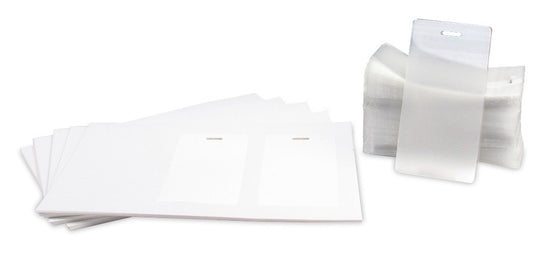 Badge Buddy Refill Kit with Vertical Inserts and Laminating Pouches