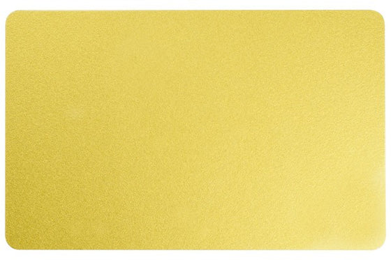 1350-2050 Gold PVC ID Card (CR80/Credit Card Size, 2.13" x 3.38")