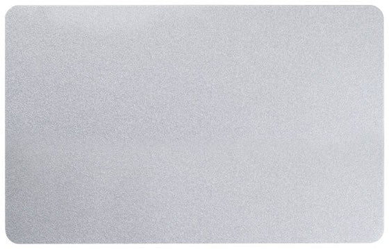 Metallic Silver PVC ID Card (CR80/Credit Card Size, 2.13" x 3.38") 1350-2051