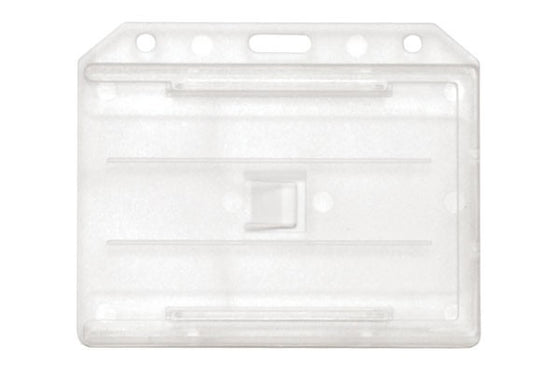 1840-3050 Clear Acetate Horizontal 2-Sided Multi-Card Holder, 3.65" x 2.94"