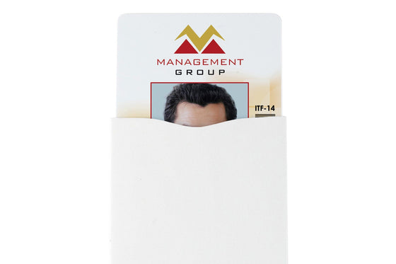 1840-5084 Shielded Sleeve - Blank Paper RFID Identity Protection Sleeves