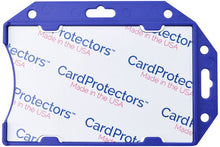  1840-5092 Blue CardProtectors™ Rigid Shielded 1-Card Holder, 3.38 x 2.13"