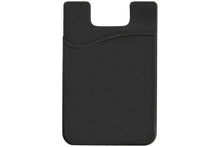  Black Silicone Cell Phone Wallet