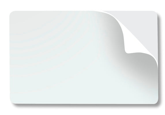 Adhesive PVC ID Cards | Groove Identification Solutions