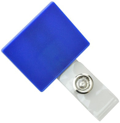 2105-4102 Square Metallic Blue LogoClip™