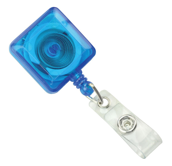 2120-5712 Blue Translucent Badge Reel