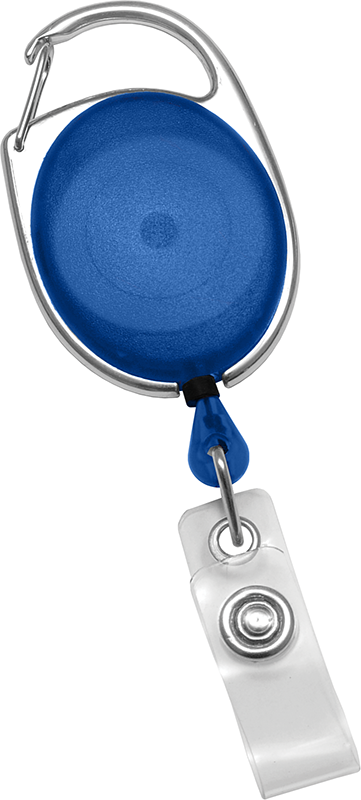 2120-7052 Premier Badge Reel Translucent Blue