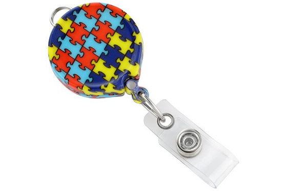 2124-3050 Autism Awareness Badge Reel
