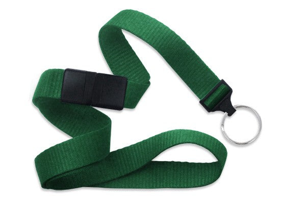 Green Bay Packers Breakaway Lanyard with Key Ring - Blackout