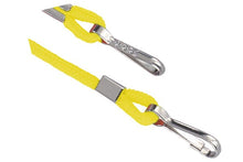  2140-5809 Yellow Open Ended Lanyard with Two Swivel Hooks