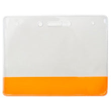  304-CB-ORG Vinyl Holder with Translucent Orange Colored Bar