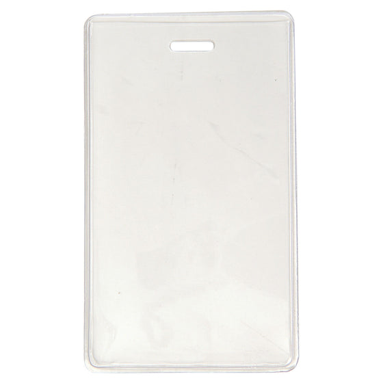 504-NCS Clear Vinyl Vertical S-Series Proximity Card Holder, 2.3" x 4.25"