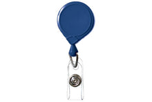  505-MB-RBLU Royal Blue Classic Mini-Bak Badge Holder Reel Id With Strap And Slide Clip