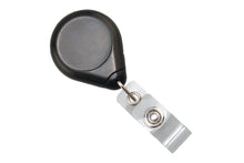  609-I-BLK Black Premium Badge Reel With Strap And Swivel Clip