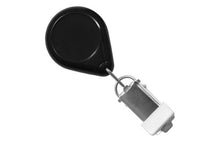  609-IK6-BLK Black Premium Badge Reel With Card Clamp And Swivel Clip