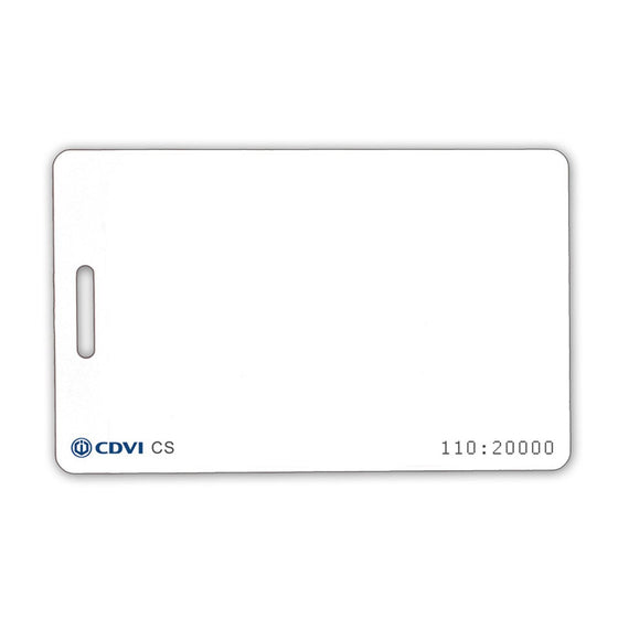 CDVI Clamshell Style Cards (702)