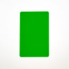 CR80/30 Flourescent Green PVC Cards