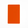 CR80/30 Orange-Colour PVC Cards