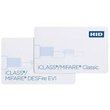  2424BNGGMNM-iClass+MIFARE Classic Cards