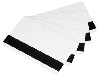Magnetic Striped PVC Card (LOCO) Low Coercivity- Box of 500 Cards
