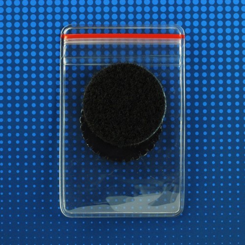 Heavy-Duty Vinyl Vertical Adhesive Badge Holder, 2.12" x 3.38" PPP-1