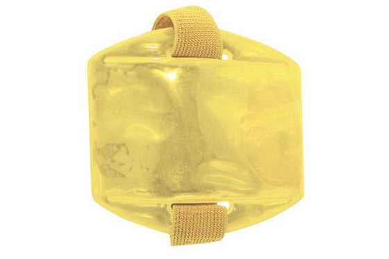 R504-ARNY Yellow Reflective Arm Band Badge Holder, 2.38" x 3.38"